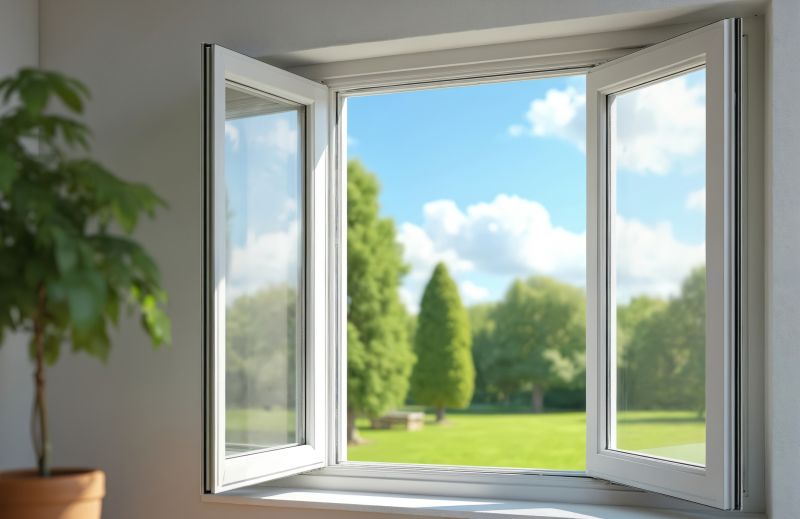 Modern Casement Window on a Home